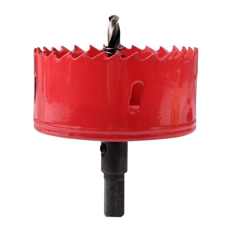 M42 Hss Bi-metallisches Lochsägeblatt 80 Mm, Bohrkrone Für Eisen, Aluminium, Holz, Trockenbau, Rohre, Kunststoff, Faserplatten
