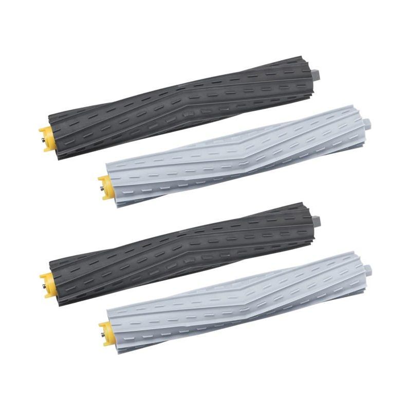 Kit Mit 2 Gummibürsten Für Irobot Roomba Serien 800/900 – Ersatz-walzenbürste (850, 860, 861)
