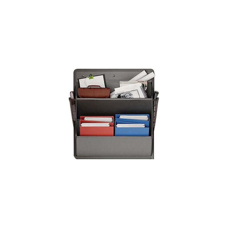Set Aus 2 Grauen Wand-aufbewahrungstaschen – Oxford-gewebe – Zweischichtig – Schrankorganizer Für Wohnmobile