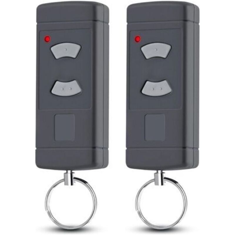 2 Stück Fernbedienung Für Hörmann Garagentor Hse2-40, Hs4-40, Hsm4-40, Kompatibel Mit Hörmann Grauen Tasten 40,685 Mhz Garagentor-fernbedienung