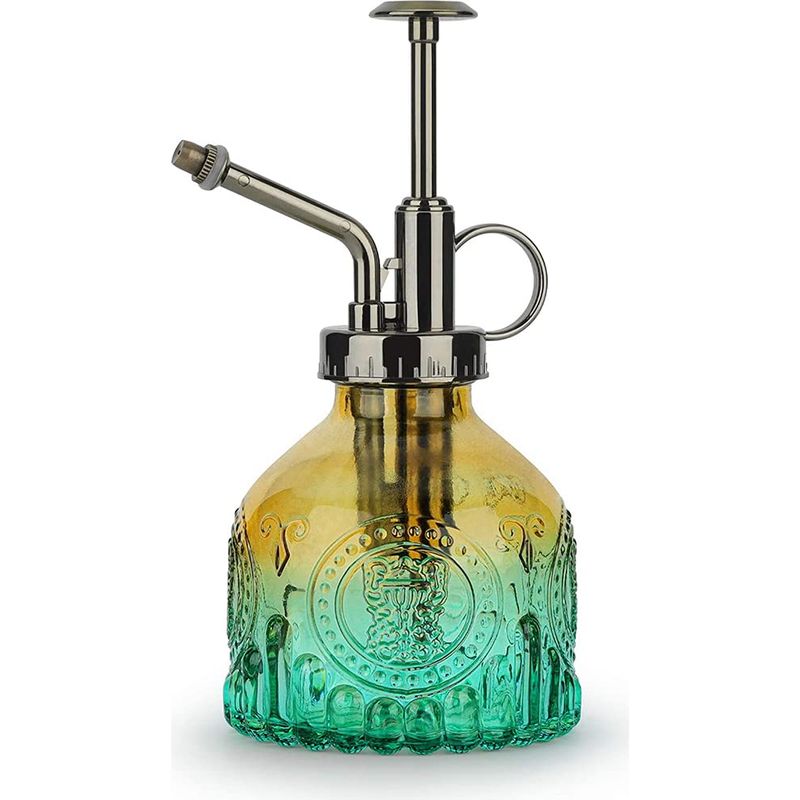 Glas-pflanzensprühflasche, 200 Ml Retro Mit Oberseitenpumpe, Gießkanne, Sprühzerstäuber Für Gartenpflanzen