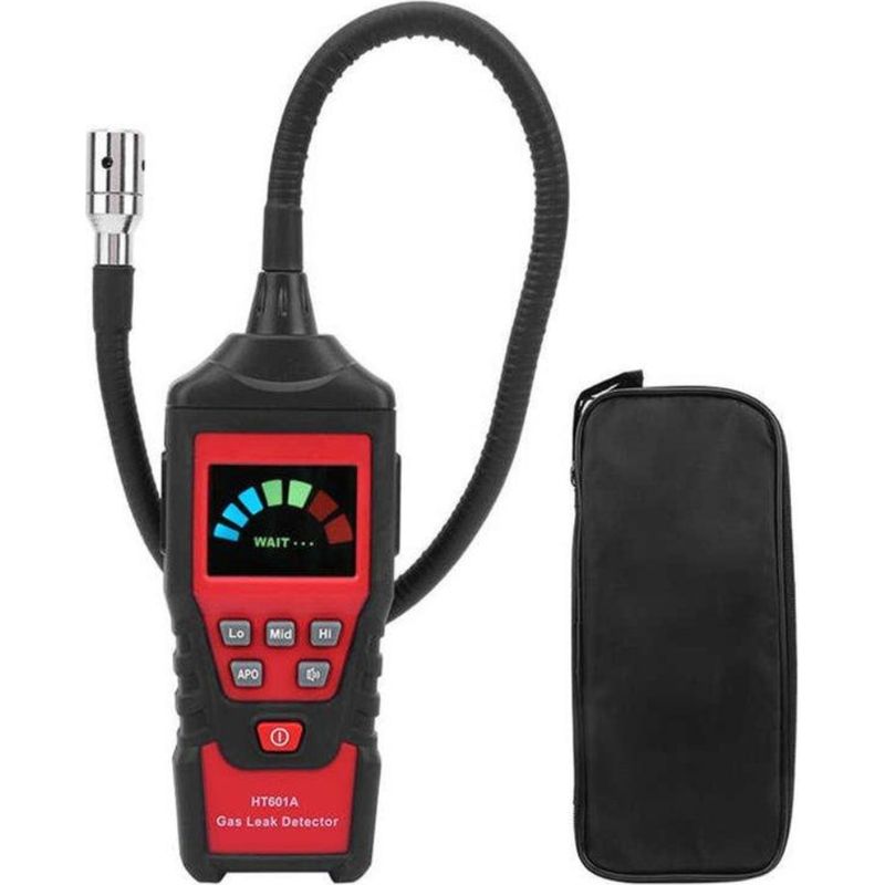 Tragbare Professionelle Gasleck-detektorzentrale Mit Flexiblem Sensor