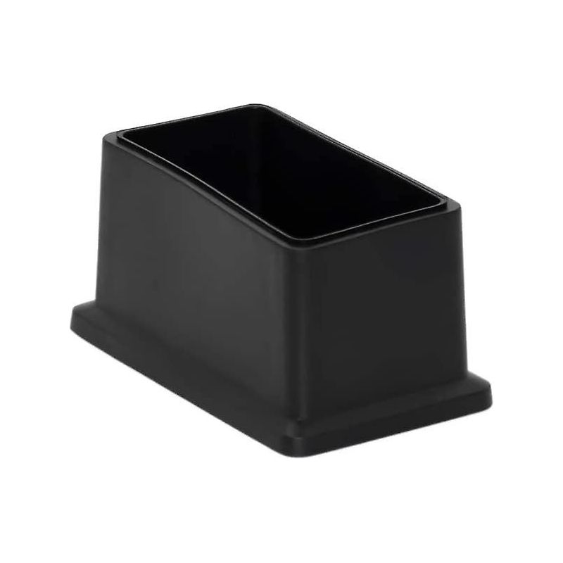8er-set Geruchlose Pvc-rechteckkappen – Bodenschutz 25 X 50 Mm – Geräuschreduzierung Bei Stühlen – Sicherer Halt - Sol 25 X