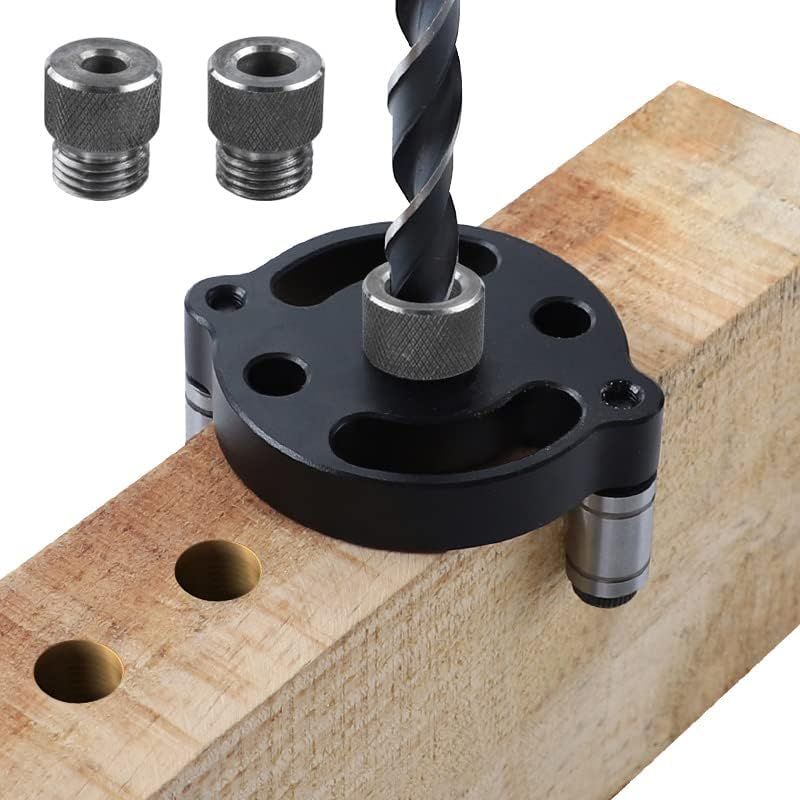 Tragbarer Selbstzentrierender Führungsbohrer Für Gerade Bohrungen, Positionierwerkzeug Für Holzverbindungen - 6 Mm, 8 Mm, 10 Mm