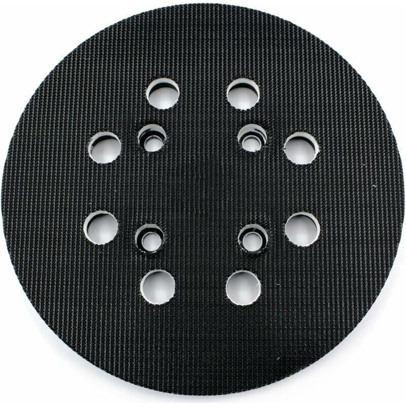 Plateau De Ponçage Pour Bosch (ø 125 Mm, Dureté Moyenne Avec Système Accessoires Pour Ponceuse Excentrique Pex 300/400 Ae / 4000 Ae / Advanced Orbit 18