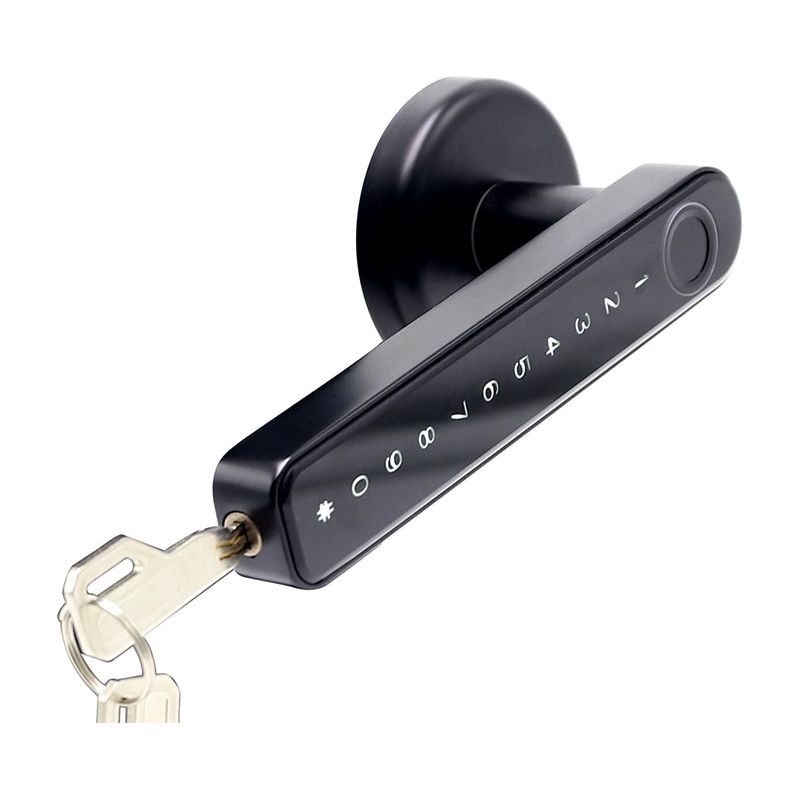 Intelligentes Bluetooth-schloss – Entsperrung Per Fingerabdruck, Code Oder Schlüssel – Usb-ladung – Größe 160/65/60 Mm