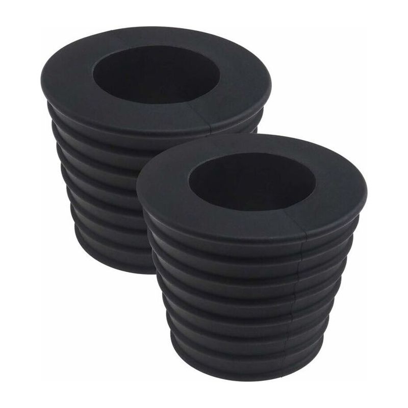 Schirmständer - Aimoonsa - 2 Stück - Ø Pfosten 38 Mm (außenmaß 50-69 Mm) - Wetterfester Gummi - Keilform