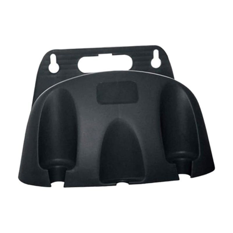 Schwarzer, Rostfreier Gartenschlauchhalter Aus Abs-kunststoff