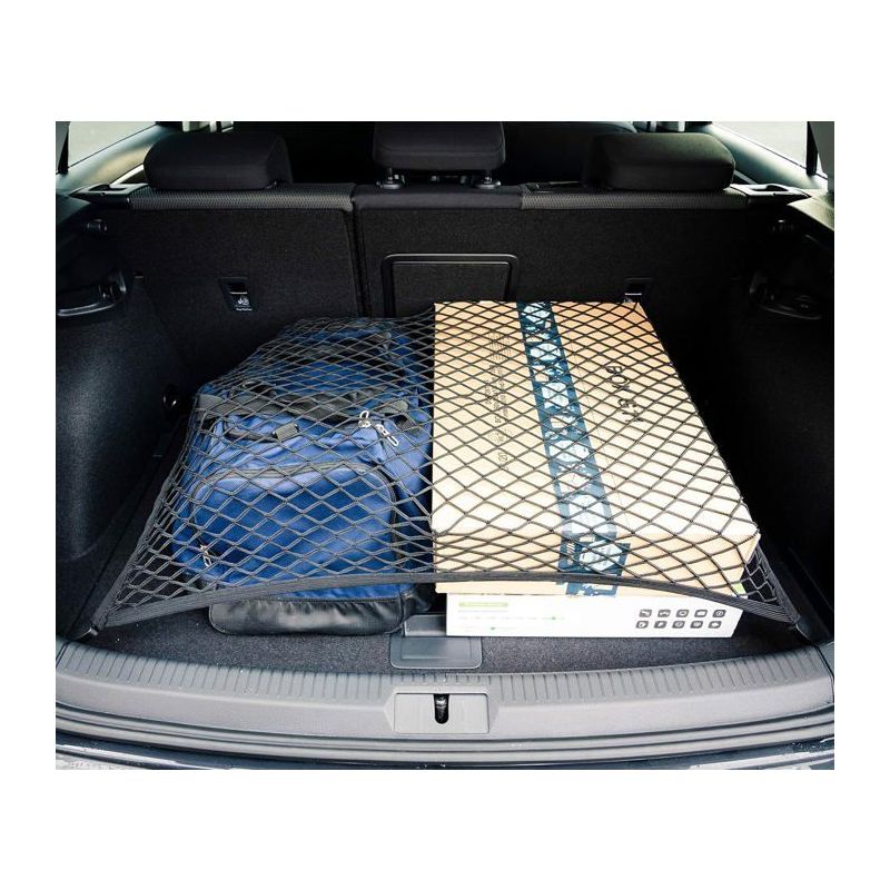 Gepäcknetz 100 X 60 Cm – Geeignet Für Große Autos Und Wohnmobile, Bietet Stauraum Und Sicherheit Im Kofferraum.