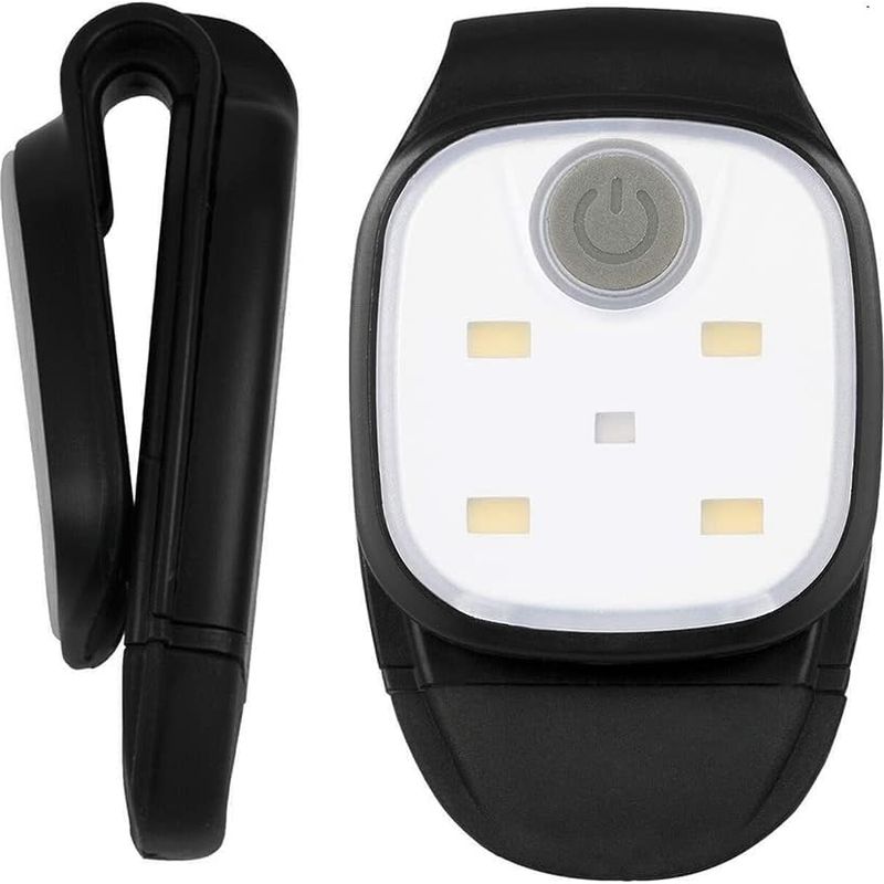 Kleine Laufleuchte, Kleine Stirnlampe Mit Clip, Lauflichter, Mützenclip-leuchte, Led-stirnlampe Mit Clip Für Angeln, Laufen, Camping, Wandern Und Klettern