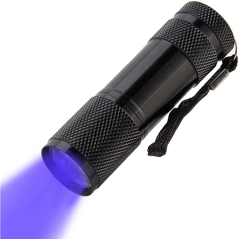 Mini Uv-led-taschenlampe/schwarzlicht, Uv-led-taschenlampe, 395 Nm, Haustierurin- Und Fleckendetektor