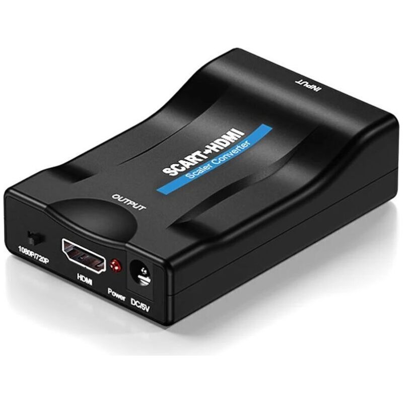 Spannungswandler-1080p Peritel Zu Hdmi Video Audio High-end Wandler Adapter Für Hd Tv Dvd Sky Box Stb Plug And Play