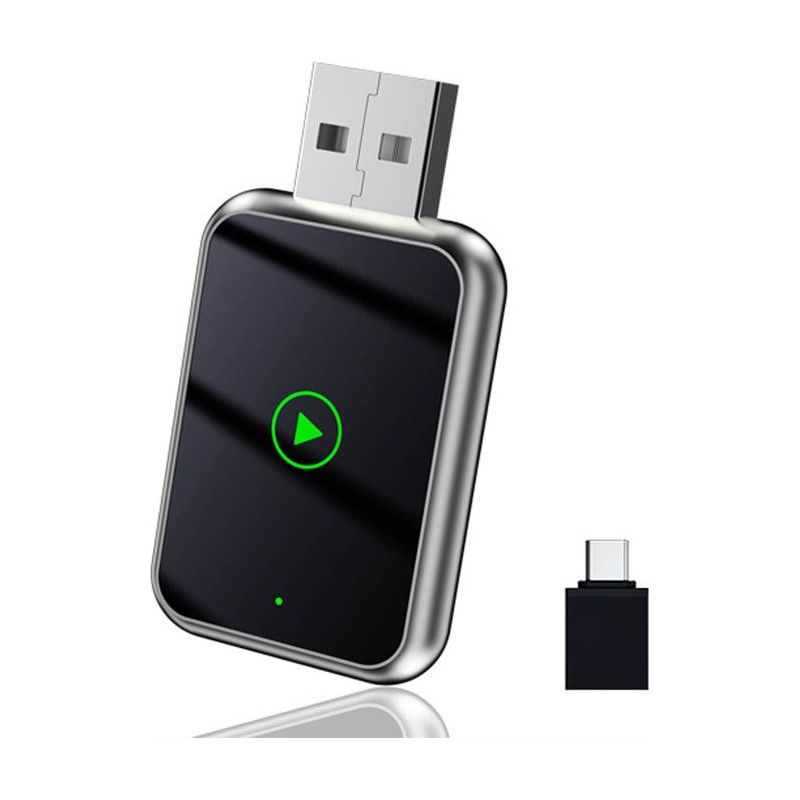 Carplay-adapter / Autoradio / Autoradio - Kabellos - Bluetooth 5.3 - Usb Typ-c - Plug And Play