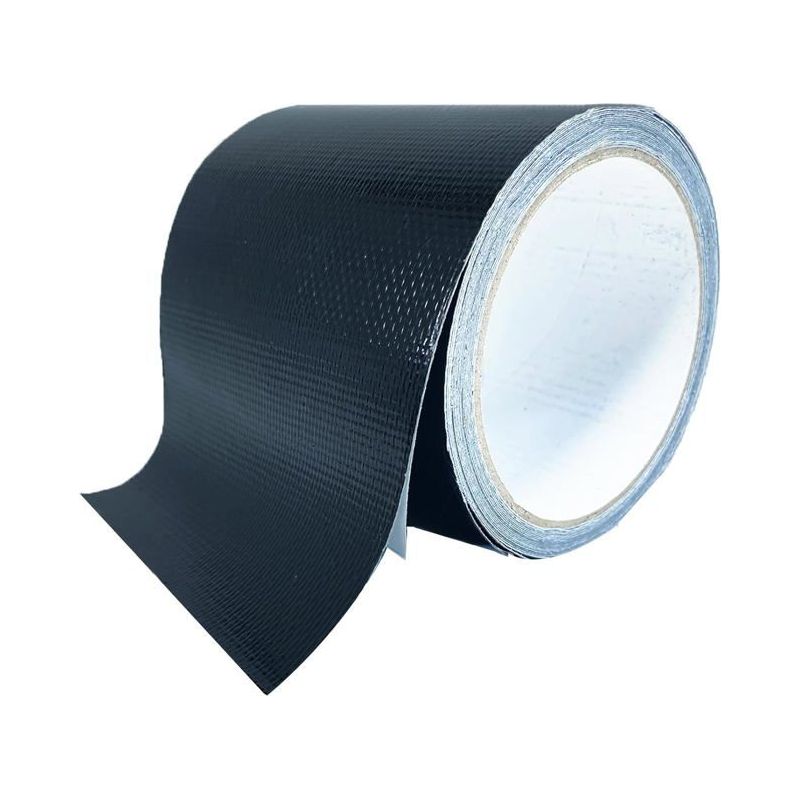 Reparaturband Wasserdicht 10cm Schwarz - Für Vordach/plane/zelt/boot - Uv- Und Wetterbeständig - Reparaturset Für Risse