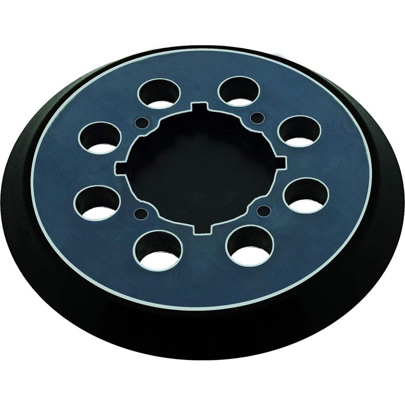 5 Zoll 8 Löcher 4 Schraublöcher Schleifteller Pad Halter Klettverschluss Selbstklebend Schwarz Kompatibel Mit Dewalt Dwe6423 Dwe6421 Dcw210b
