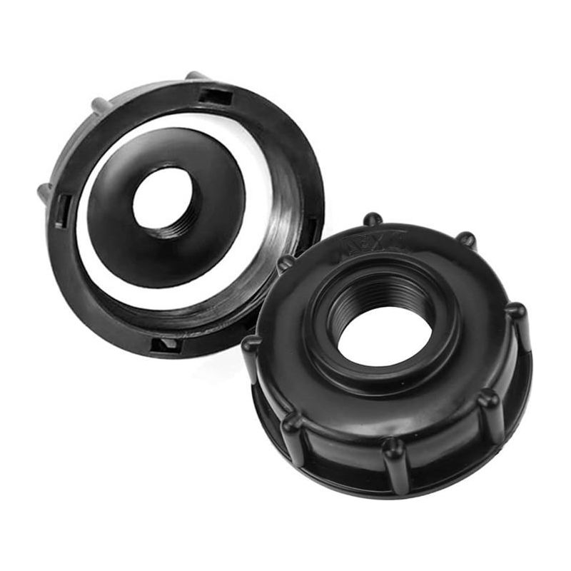 2 Stück Ibc-container-adapter 3/4 Zoll Ibc-schlauchanschluss Kunststoff Wasserbehälter Deckeladapter Für 1000-liter-ibc-container