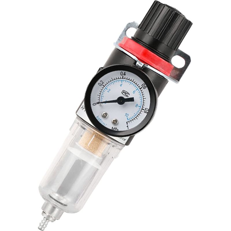 Wasserabscheider Für Druckluft, Werkzeug-luftfilter, Druckminderer Mit Manometer, Pneumatischer Regler Und Öler Für Druckluftkompressor-filterwerkzeuge - Jusc