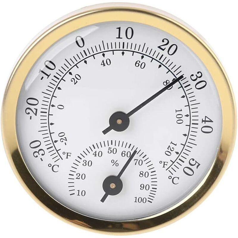 Analoges Innenthermometer Mit Hygrometer - Anzeige Von Temperatur Und Luftfeuchtigkeit