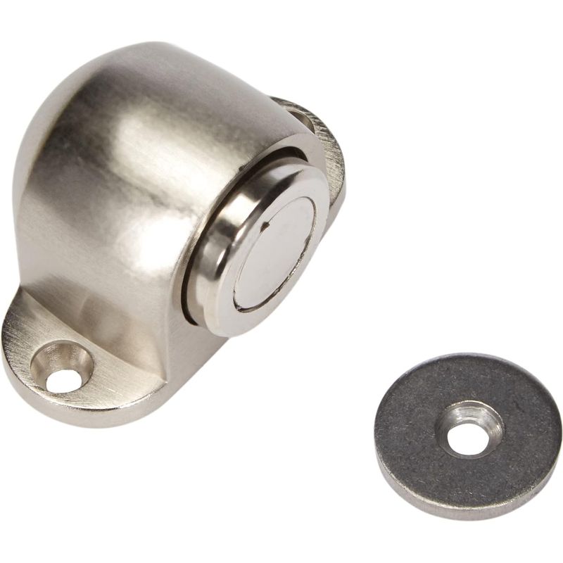 Kompakter Magnetischer Türstopper Aus Metall, Gefertigt Aus Edelstahl, Zum Schutz Der Türen Vor Stößen, Geeignet Für Den Hausgebrauch, Nagelfreier Edelstahltürstopper