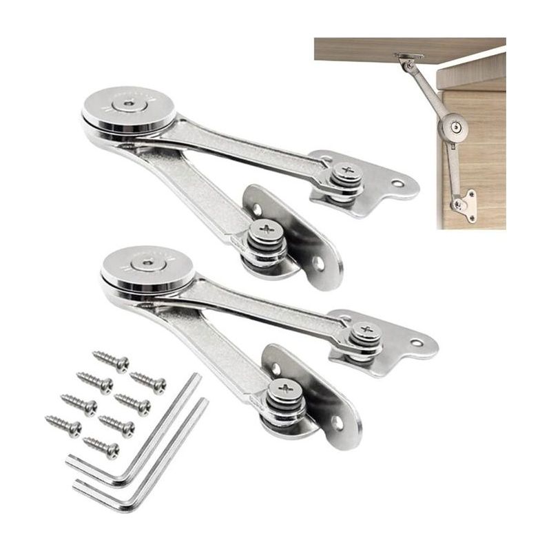 Aimoonsa Scharniere Mit Soft-close-funktion Aus Zinklegierung, Einstellbar 75°/90°/110° (2 Stück)