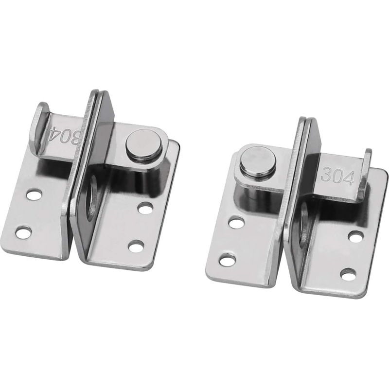 2er-pack Robuste Riegelverschlüsse Für Gartenhäuser, Dicke Und Stabile Verriegelungen Für Fenster, Briefkästen, Schränke Und Holztüren