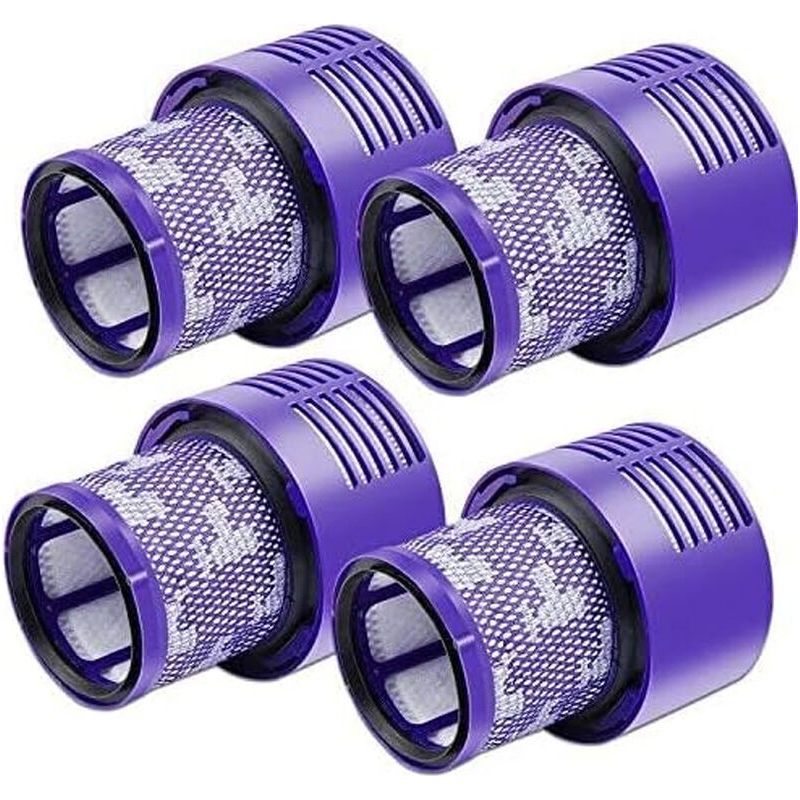 Satz Mit 4 V10-filtern Für Dyson-staubsauger, Satz Mit 4 Ersatzfiltern Für Dyson-staubsauger V10, V10 Absolute, V10 Animal, V10 Motorhead, Sv12 Ersatzteil P/n 969082-01.