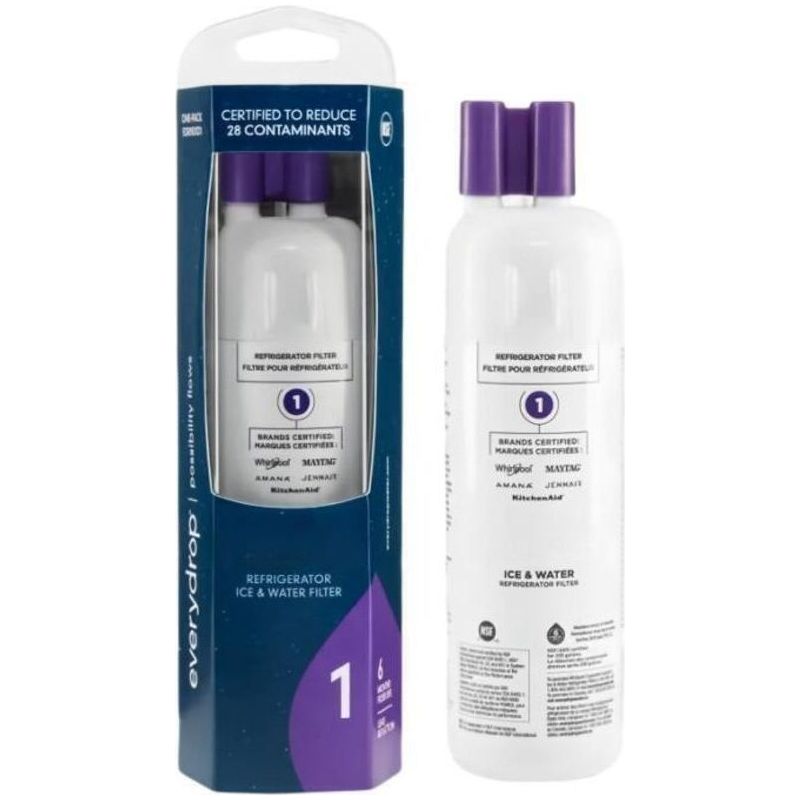 Wasser- Und Eisfilter Für Kühlschrank, Edr1rxd1, Einzelpackung, Lila, 1 Packung