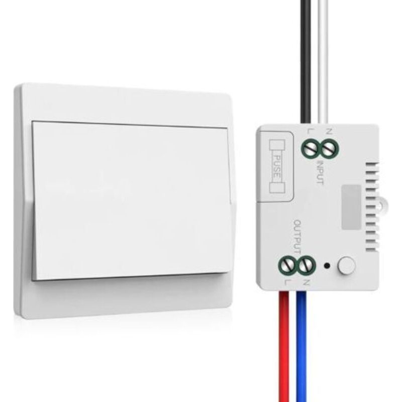 Set Von Kabellosen Schaltern – Selbstversorgender Kabelloser Schalter – Wasserdichter Wandschalter – Steuern Sie Ihre Lampe Bis Zu 200 M Entfernt