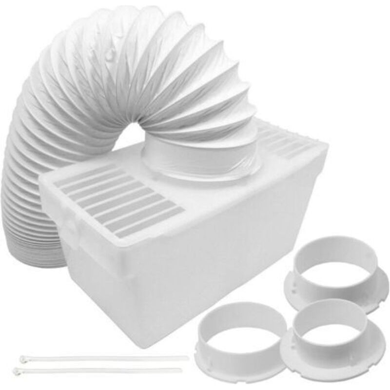 Universelles Kondensator-kit Für Abluftschläuche Von Trocknern Mit 3 Adaptern (1,2 M)