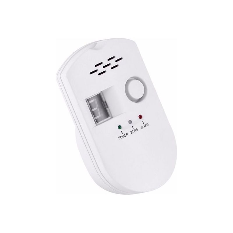 Gasmelder, Erdgasdetektor, Mehrfach-gasmelder Mit Stecker Für Erdgas Und Flüssiggas (gassensor)