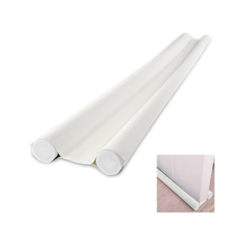 Türzugstopper - Aimoonsa - 96 Cm - Leder - Kälteisolierend - Waschbar