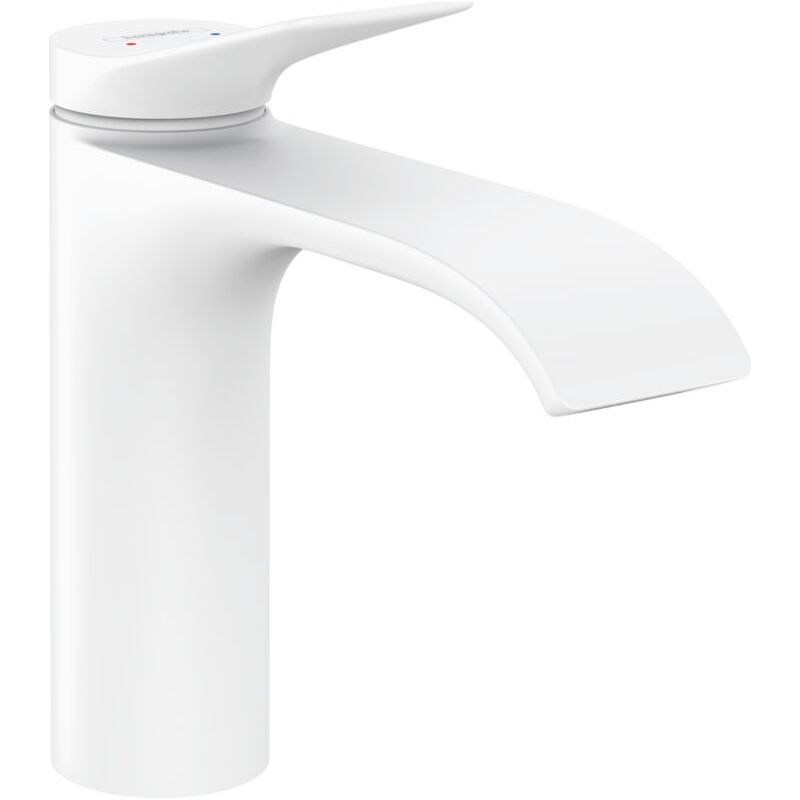 Vivenis 110 Waschtischmischer – Ablaufgarnitur – Kaskadenstrahl – Ergonomischer Hebelgriff – Höhe 110 Mm