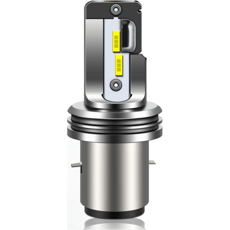 Led-glühlampe Ba20d 12v 18w – Fern-/abblendlicht 6000k – Ip68 Wasserdicht – Plug-and-play-installation – Kaltweißes Licht