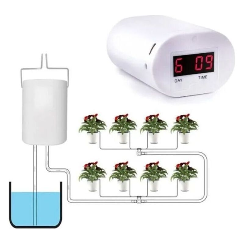 Intelligentes Automatisches Bewässerungssystem Mit Led-bildschirm, Indoor-tropfbewässerungs-kit Für Topfpflanzen, Usb-betriebenes Auslaufsicheres Bewässerungsgerät, Ideal Für Zuhause