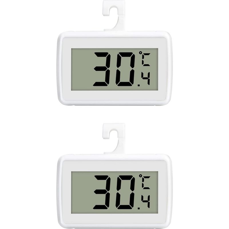 Digitales Kühlschrankthermometer, Mini Lcd-digitalthermometer, Digitales Thermometer Für Kühlschrank Und Gefrierfach Sutmsh Mit Lcd-display, Aufhängemodus