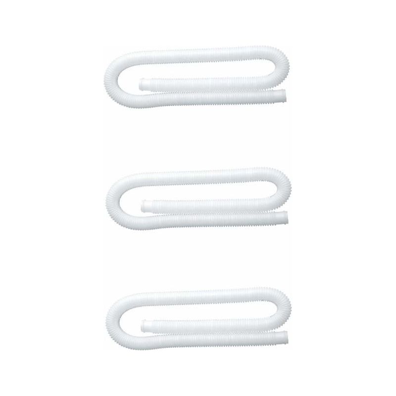 Satz Mit 3 Ersatzschläuchen 32 Mm X 150 Cm Für Pool-filterpumpe (kompatibel Mit Intex 607/637)