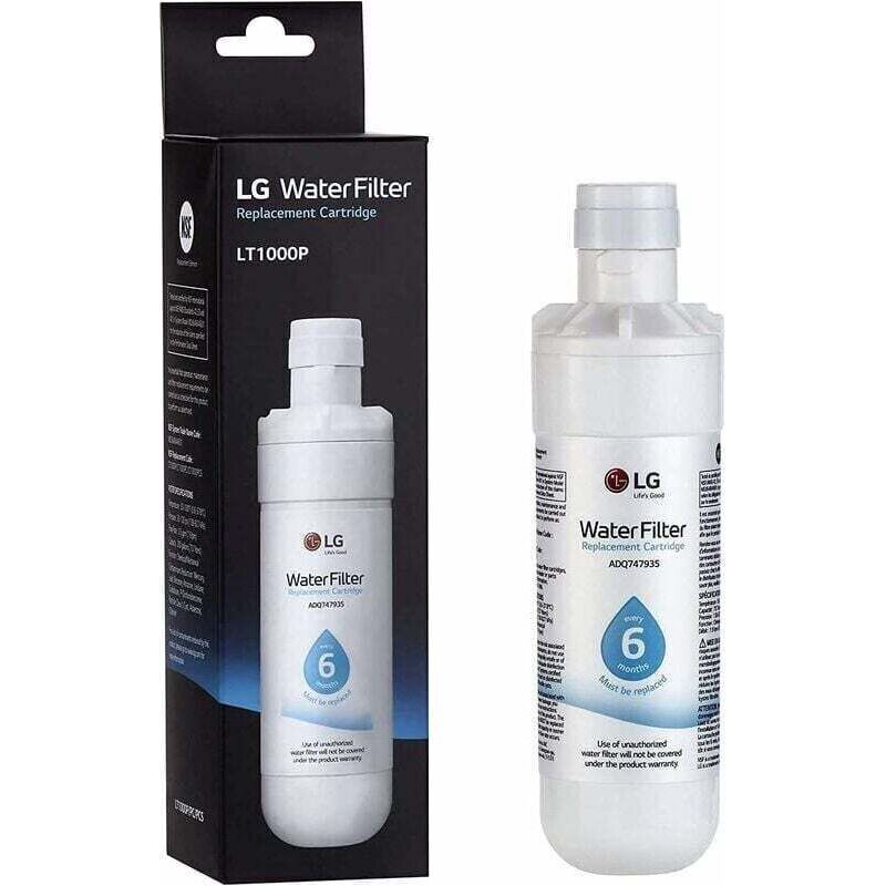Ymyny Ersatz-wasserfilter Für Lg Lt1000p – 6 Monate / 757 Liter (nsf42, Nsf53 Und Nsf401) Adq74793501, Adq75795105 Oder Agf80300704, Weiß