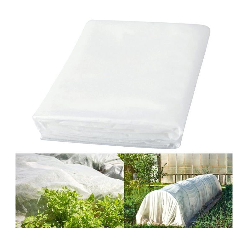 Winterschutzvlies Für Pflanzen Im Außenbereich, Winterschutzvlies Rolle Pflanzenschutz Winter, Garten-winterschutzvlies, 2 X 5 M