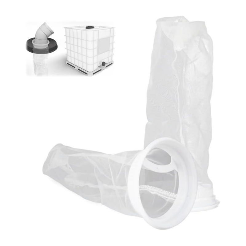 Nylonfilter, Regenwasserfilterdeckel, Filternetz Für Wassertank, Waschbare Tankzubehörteile - 2 Stück