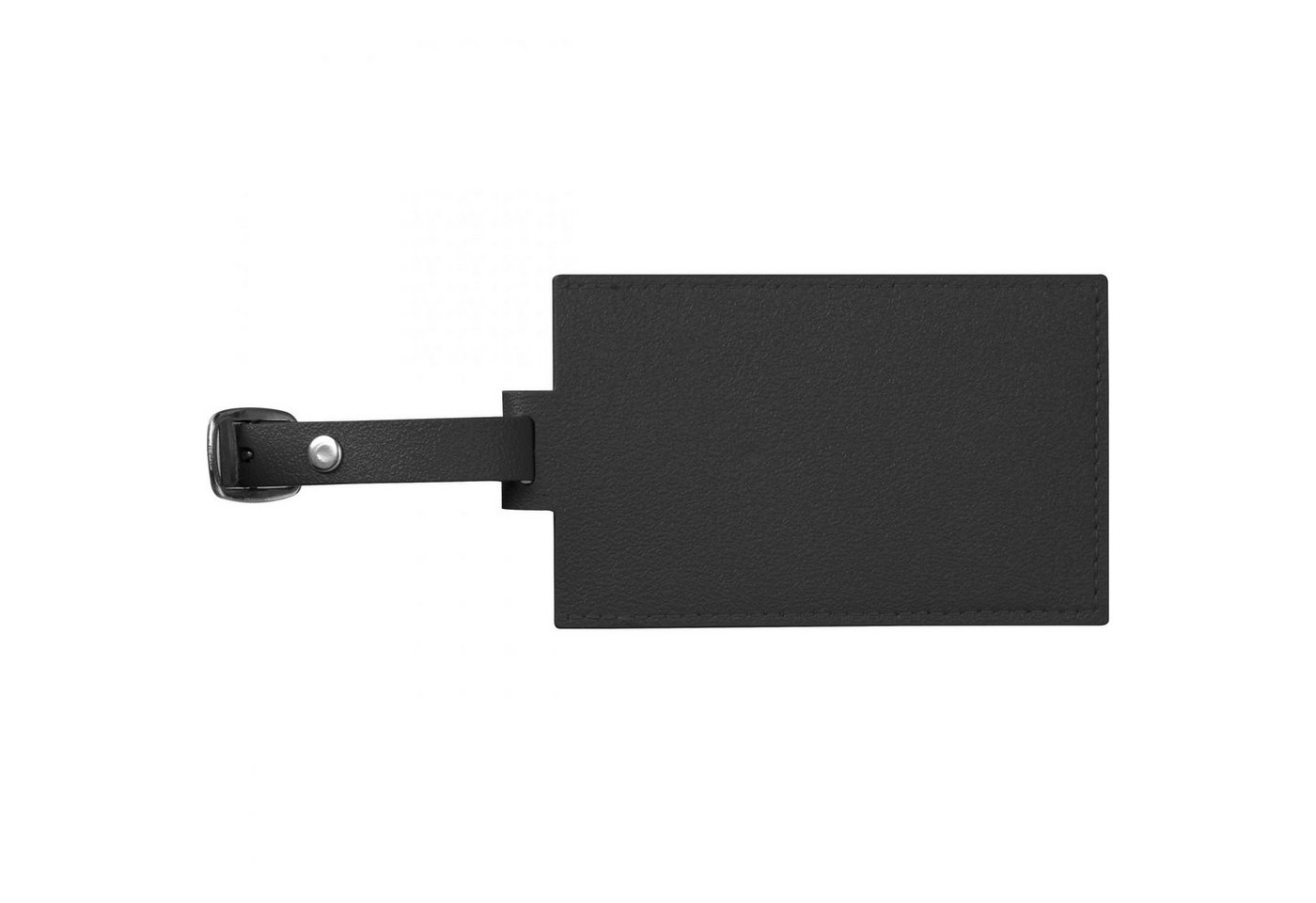Macma Koffer Kofferanhänger aus Kunstleder / Farbe: schwarz Bild 5
