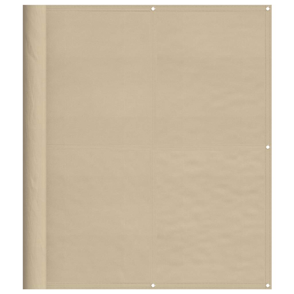 Maison Exclusive - Balkon-sichtschutz Beige 120x700 Cm 100 % Poly