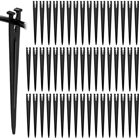 Tropfschlauchhalter Für Gartenschläuche, 4 Und 7 Zoll Oder 3 Und 5 Zoll, 50 Stück