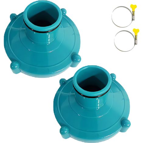 Poolschlauchadapter, Kompatibel Mit Bestway-filtersystemen, 80 Mm Durchmesser Mit Klemme, 32 Mm Durchmesser