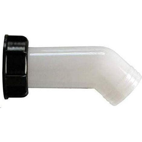 Ablaufstutzen Mit Überwurfmutter Für Ibc-tankhahnanschluss, Wasserverlängerung, Durchmesser Für Regenwasserbewässerung, 1 Stück, 2 X 1000 L
