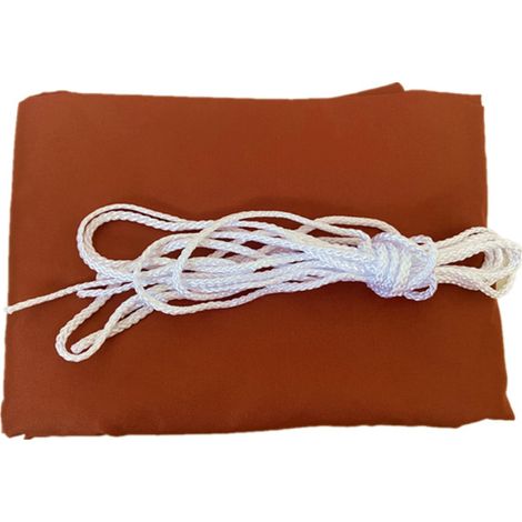 Rechteckiges Sonnensegel Für Den Außenbereich, Rostfarben, Uv-beständige Gartenmarkise, 2 X 3 M, Rot