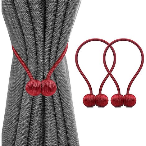 Luxuriöser Gardinenhalter Mit Magnetkordel Und Starkem Magneten. 2-teiliger Gardinenhalter.