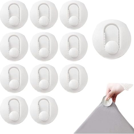 Bettdeckenclips, Bezugsclips, Clips Für Laken Und Vorhänge, 12 Stück