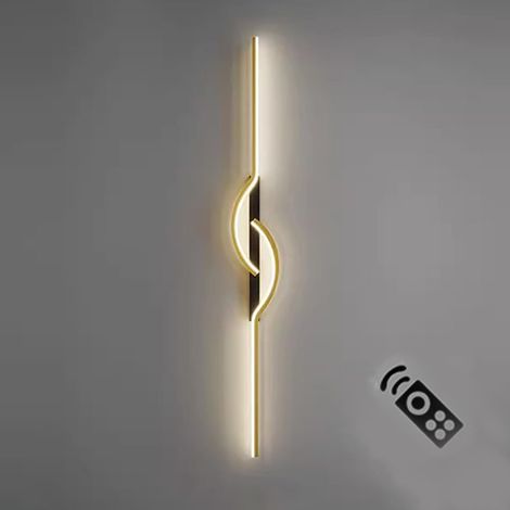 Led-nachttischlampe Mit Fernbedienung, Stufenlos Dimmbar, Geeignet Für Wohnzimmer, Bar, Wandbeleuchtung, Schlafzimmer, 60 Cm