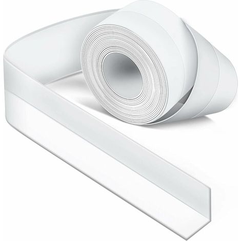 Silikonband Für Badewannen, Schimmelresistent Und Wasserdicht, Weicher Klebstoff, 5 Stück – 5 Weiße Silikondichtungen