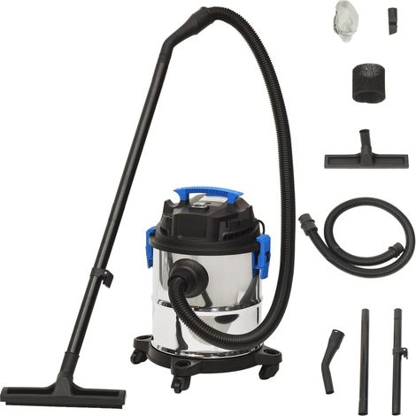 Nass- Und Trockensauger 1200 W 20 L Silber